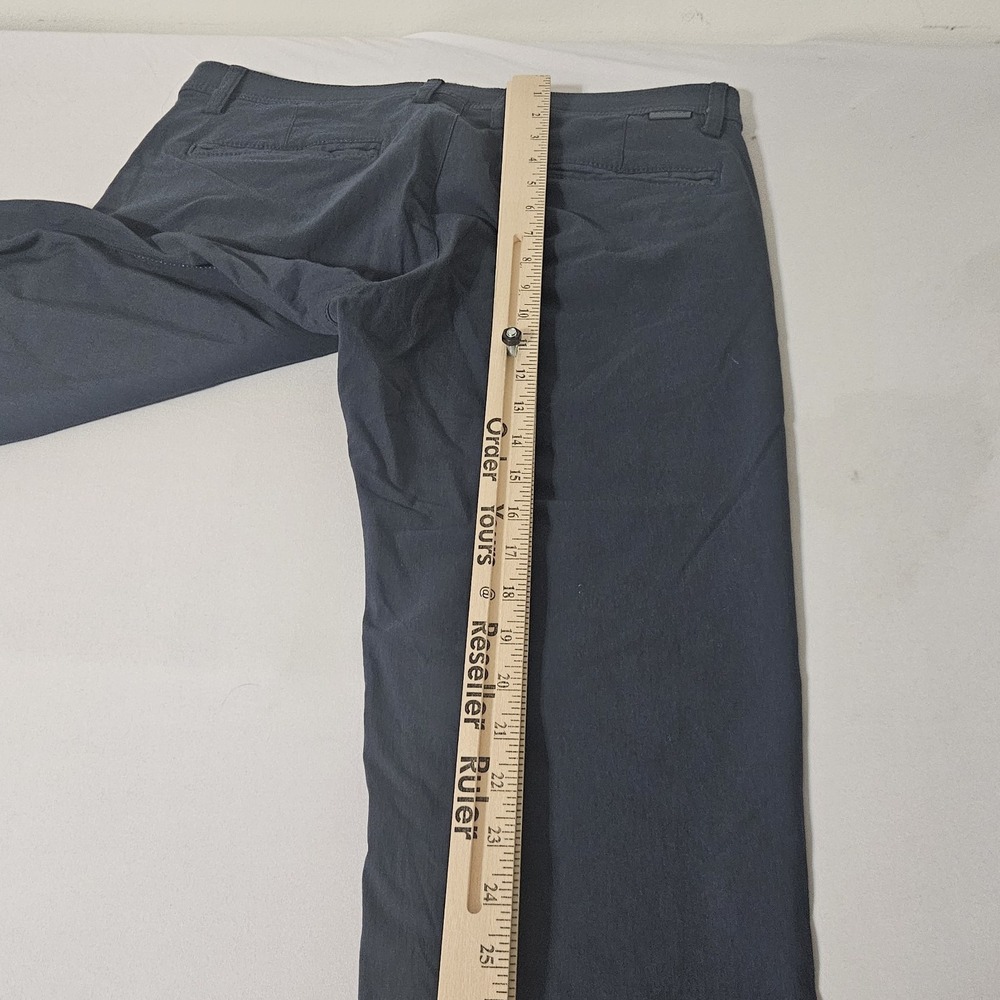 Projek Raw Tech Chino Pants Mens 33x29 Beige Blue Slim Fit Lightweight Stretch - Picture 9 of 9
